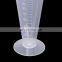 25-250ML Plastic Conical Beaker  Erlenmeyer Flasks  For Lab