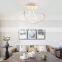 Indoor lighting 122W acrylic round modern ceiling light by CE Rohs certification