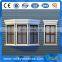 Aluminium inward opening casement bay window