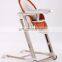 EN14988 aluminum alloy luxury reclining baby high chair
