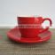 tableware coffee sets stoneware color glazed coffee cup and saucer