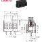  China 10A 5.08 Screw Terminal Block Screw Clamp Terminal Blocks for Generators