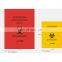 Factory cheapest price Red and Yellow Plastic Biohazard  Disposable medical waste bag for hospital