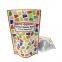 Free samples accept custom printed mylar bags food grade foil resealable packaging
