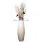White streak china ceramic large floor vases for sale