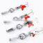 Wholesale spinner baits Fishing Tackle Treble Hook Metal  spoon lures  fishing metal jig