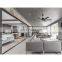 Aluminium Frameless Kitchen Interior Noiseless Sliding Bi Folds Hurricaine Proof Doors