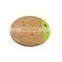 Newest Kitchen Bamboo Round Chopping Cutting Board with Nonslip Silicone