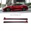 Wholesale price auto parts body kit protector side skirt car lip for Nissan Sylphy Sentra 2020