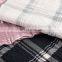 Cheap Wholesale cotton shirts check 68%cotton 23%polyester fabrics stocks