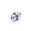 Metric 24 Degrees Cone Hydraulic Seat Male Threaded Straight Hydraulic Pipe Fitting With O Ring