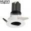 HUAYI New Arrival High Quality Aluminum COB 7W Indoor Recessed Mounted Led Spotlight