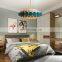 Nordic Simple Creative LED Pendant Light Metal Living Room Chandelier Modern LED Iron Art Ceiling Lamps