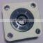 SUCPPF205 Thermoplastic Bearings housing F205 With 420 Stainless Steel Insert Bearing SUCF205