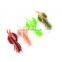 JOHNCOO Shrimp Soft Lure Fishing Bait Soft Bait Shrimp 4.5cm 2.1g Fishing Lures Fishing Baits