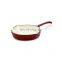 Electric Cast Iron Carbon Steel Pot Stainless Cheap Price Round Pan Set Fish Maple  Handle Leather Skillet