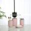 4 Bathroom Set Soap dispenser Tumbler toothbrush holder Soap Dish Toilet Brush plastic Wheat straw Bathroom accessories