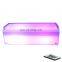 Plastic Led Ice Bucket /Outdoor High Cylinder Ice Cooler Bucket LED Light Illuminated Champagne Tray Table With Ice Bucket