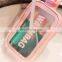 2022 Transparent Luxury Pouch Small Plain PVC Organizer Pink Travel Brush Clear Custom Makeup Bag