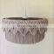Tassel Chandelier BOHO Light! Fringe Chandelier Macrame Lamp Shade