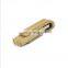 bulk wood USB case ,swivel bamboo USB flash drive case bamboo credit card usb case