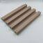 Factory Indoor Decor Wood Plastic Composite Cladding Fluted Wall Board WPC Interior Wall Panel 160-24mm