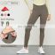 High Waist Anti-Rolling Fitness Yoga Leggings Custom Logo Gym Sweat-Wicking Pants 80%Nylon 20%Spandex
