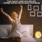 NEW Arrival Sunrise Alarm Clock Wake Up Light With Sunrise Colourful Bedside Lamp Sunset Night Light FM Radio Clock