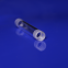 customized thread mouth Quartz Tube With Thread Mouth At Both Ends