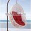 Smile Hot sale Outdoor/Garden Metal hanging chair patio prouct wicker swing