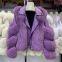New whole leather fox fur coat, short female motorcycle style, and slimming fur coat of the same style as Internet celebrities