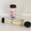 16OZ BPA free inside SS outside plastic bottle with bottom opening