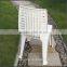 armless plastic chair /white/new design outdoor chair