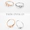 China wholesal sandal western jewelri H shaped ring