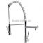 New arrival Luxury Chrome Pull out Hose Brushed Nickel Bar / Kitchen Sink Pull-out Spray Mixer