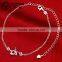 Simple Adjustable women girls metal fashion design anklets