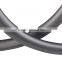 40mm Rim Clincher Tubeless Ready carbon wide rims 700c road bicycle rim