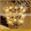 2016 Newest Decorative Art Hand Blown Glass LED Maple Leaf Chandelier Pendent Light