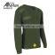 Olive Green Acrylic Men's Military Sweater Pullover Style