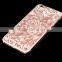 Diamond Clear TPU Crystal Case for iPhone 6s plus Fashion Crystal Rose Flower Soft Full Case for iPhone 6 plus 5.5