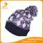 2016 ladies fashion crocheted knitting hat ball top