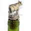 hot new products for 2016 champagne farmer animal cow bottle stopper