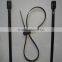 Double locking Nylon Cable Tie self locking nylon cable ties