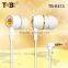 Promotional Diamond Design Earphone, retractable phones