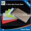 New design Slim external portable power bank charger with built-in charging cable adapter Power bank 4000mAh