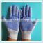 china pvc dotted cotton gloves