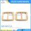 Wholesale Bag Parts Double Ring Metal Sldier Pull Buckles