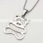 Wholesale Cute Stainless Steel Bear Pendant Necklace