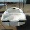 waterwish QD 12 feet frp fishing boat low price yacht made in China