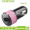 veister alibaba china supplier 5v2a single usb in car charger